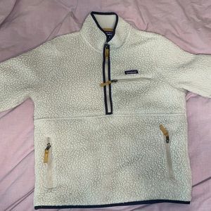 Patagonia retro pile marsupial fleece pullover sweater